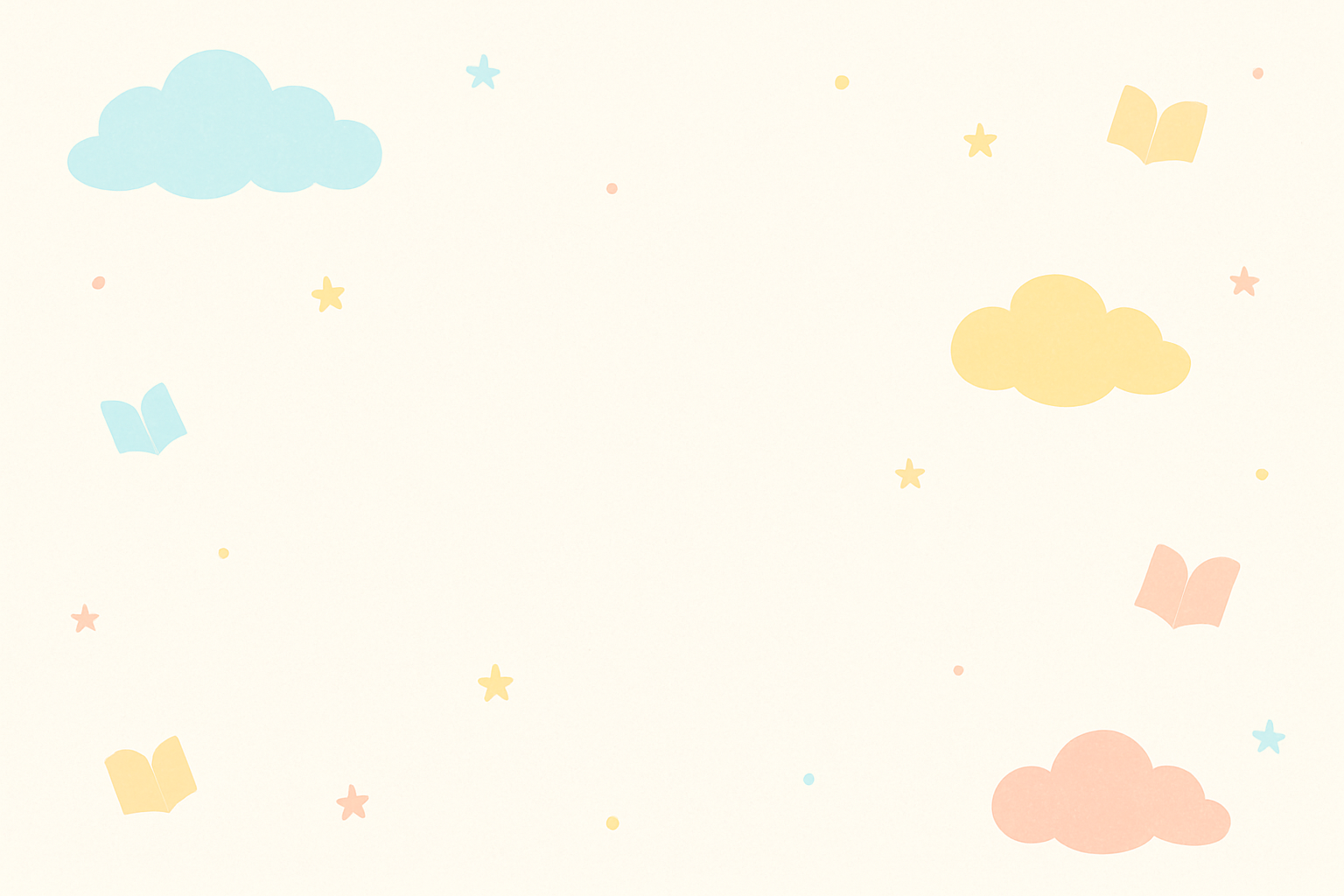Simple background for a website selling kids story books